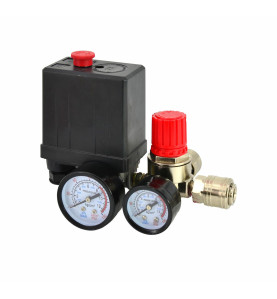 WYŁĄCZNIK CIŚNIENIOWY KOMPRESORA PRESOSTAT 230V 2 WEJŚCIE 1/4"