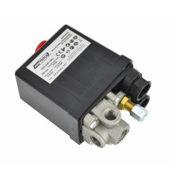 WYŁĄCZNIK CIŚNIENIOWY KOMPRESORA PRESOSTAT 230V 3 WEJŚCIE 1/4"