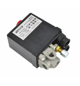 WYŁĄCZNIK CIŚNIENIOWY KOMPRESORA PRESOSTAT 230V 3 WEJŚCIE 1/4"