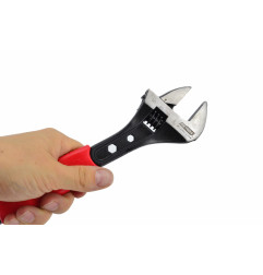 ADJUSTABLE SPANNER WRENCH 200mm / TPR HANDLE
