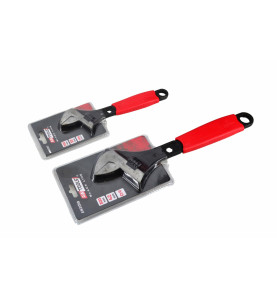 ADJUSTABLE SPANNER WRENCH 200mm / TPR HANDLE