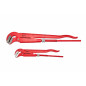 ADJUSTABLE SWEDISH PIPE WRENCH 25mm S-TYPE 45° BLACK LINE