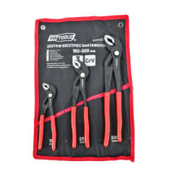 ADJUSTABLE WATER PUMP PLIERS SET 3pcs 180-300mm