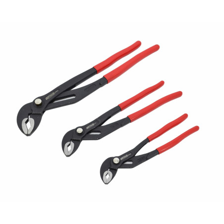 ADJUSTABLE WATER PUMP PLIERS SET 3pcs 180-300mm