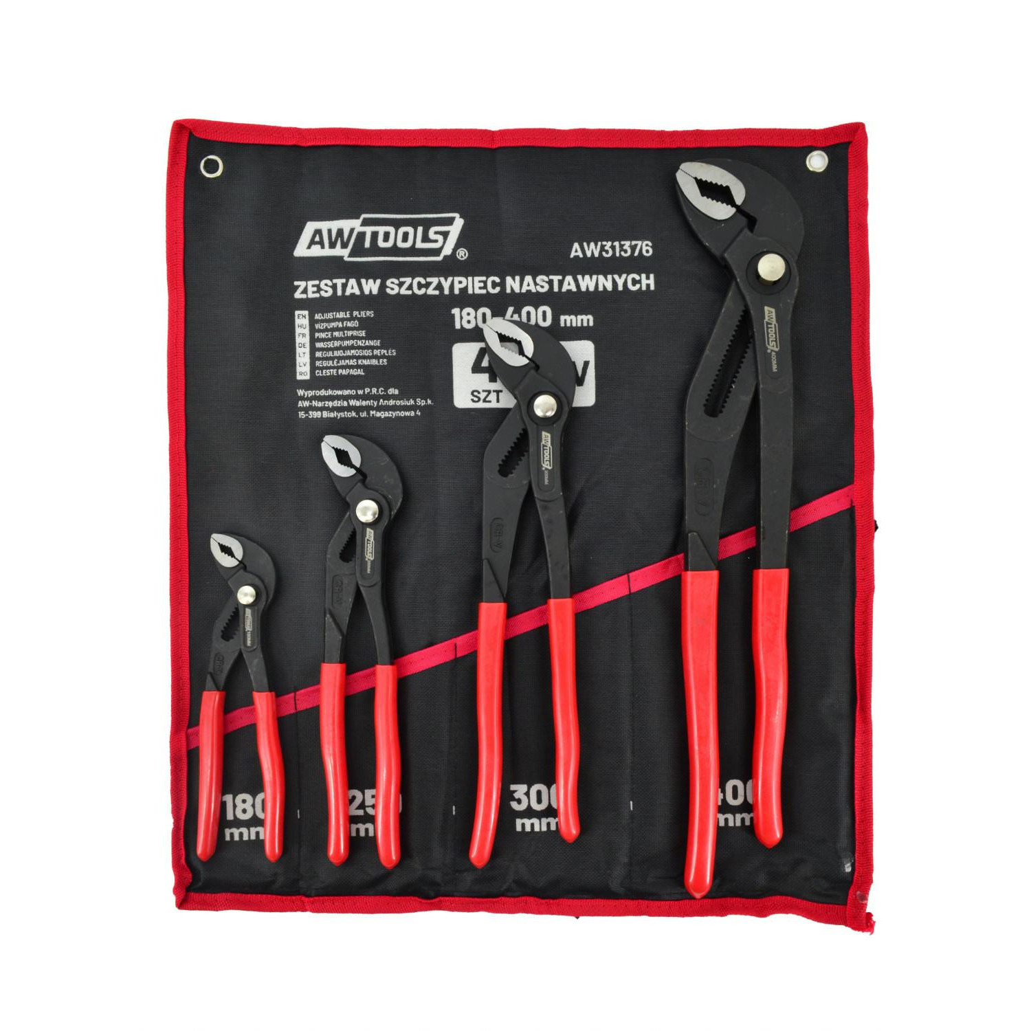 ZESTAW SZCZYPIEC NASTAWNYCH 4szt. (7/10/12/16") ZESTAW SZCZYPIEC NASTAWNYCH 4szt. (7/10/12/16")