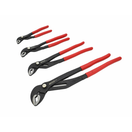 ADJUSTABLE WATER PUMP PLIERS SET 4pcs 180-400mm