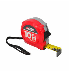 MEASURING TAPE 10m x 25mm ABS 2-STOP