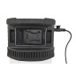 ULTRA BRIGHT PORTABLE LED HYBRID WORK LIGHT ORBO 10000LM BLACK LINE