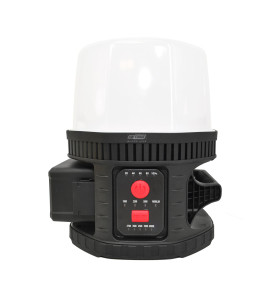 ULTRA BRIGHT PORTABLE LED HYBRID WORK LIGHT ORBO 10000LM BLACK LINE
