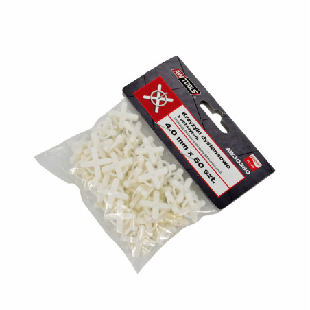 AWTOOLS KRZYŻYKI DYST.Z UCHWYT. 4,0mm/50szt......