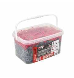 TILE LEVELING SYSTEM CLIPS & WEDGES PB 1.5mm (7-15mm) 700+200pcs