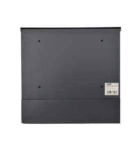ANTHRACITE/ WOOD METAL MODERN MAILBOX 65/ 370x370x105mm