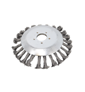 TWIST-KNOT WIRE WEED BRUSH HEAD 150x25.4mm