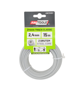 ŻYŁKA TNĄCA CLASSIC 2,7x15m/ OKRĄGŁA Z RDZENIEM