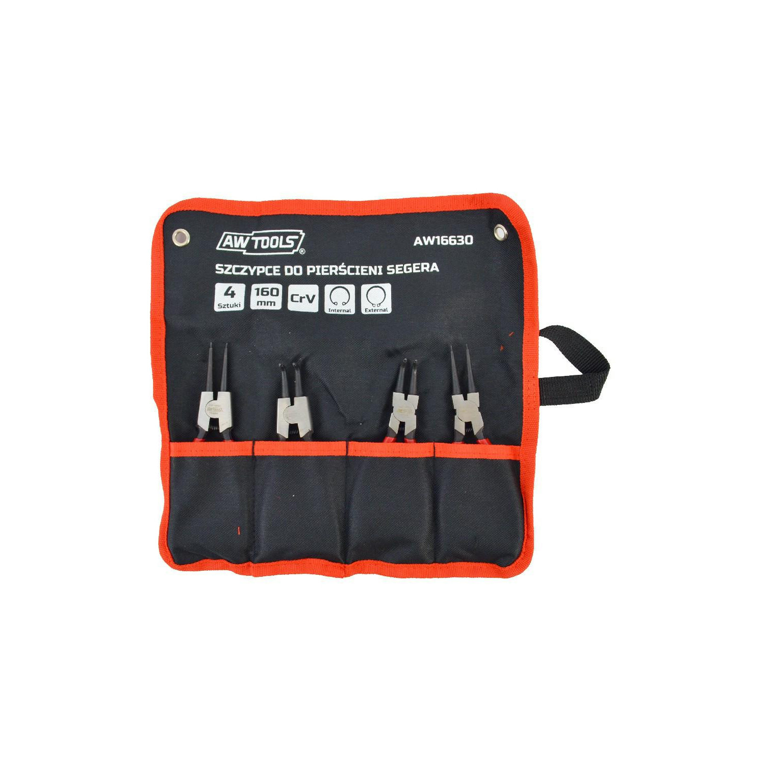AWTOOLS SZCZYPCE SEGERA 160/4cz/ETUI