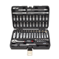 ZESTAW KLUCZY 63el. 1/4" BLACK LINE
