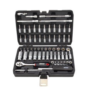 ZESTAW KLUCZY 63el. 1/4" BLACK LINE