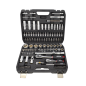 ZESTAW KLUCZY 144el. 1/2" / 1/4" BLACK LINE