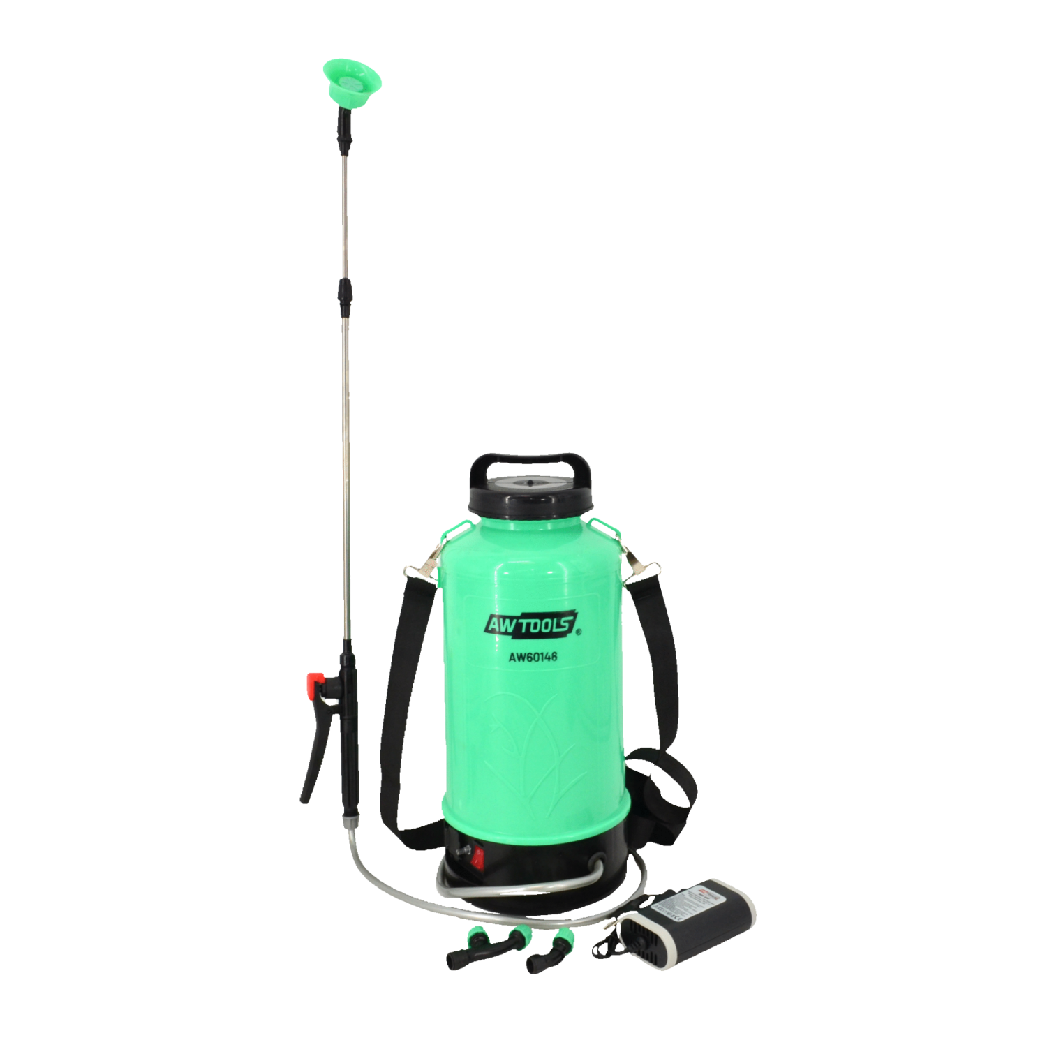 BATTERY-OPERATED PRESSURE SPRAYER PUMP 8L