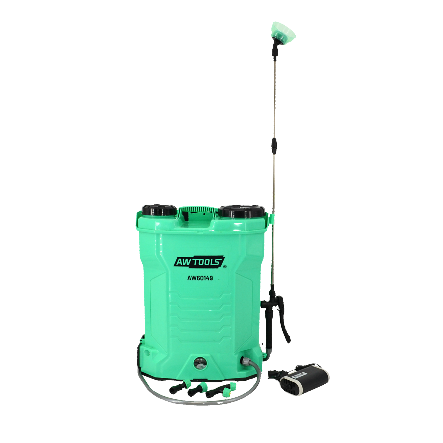 BATTERY-OPERATED BACKPACK PRESSURE SPRAYER 16L