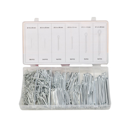 COTTER PIN ASSORTMENT SET 1000pcs