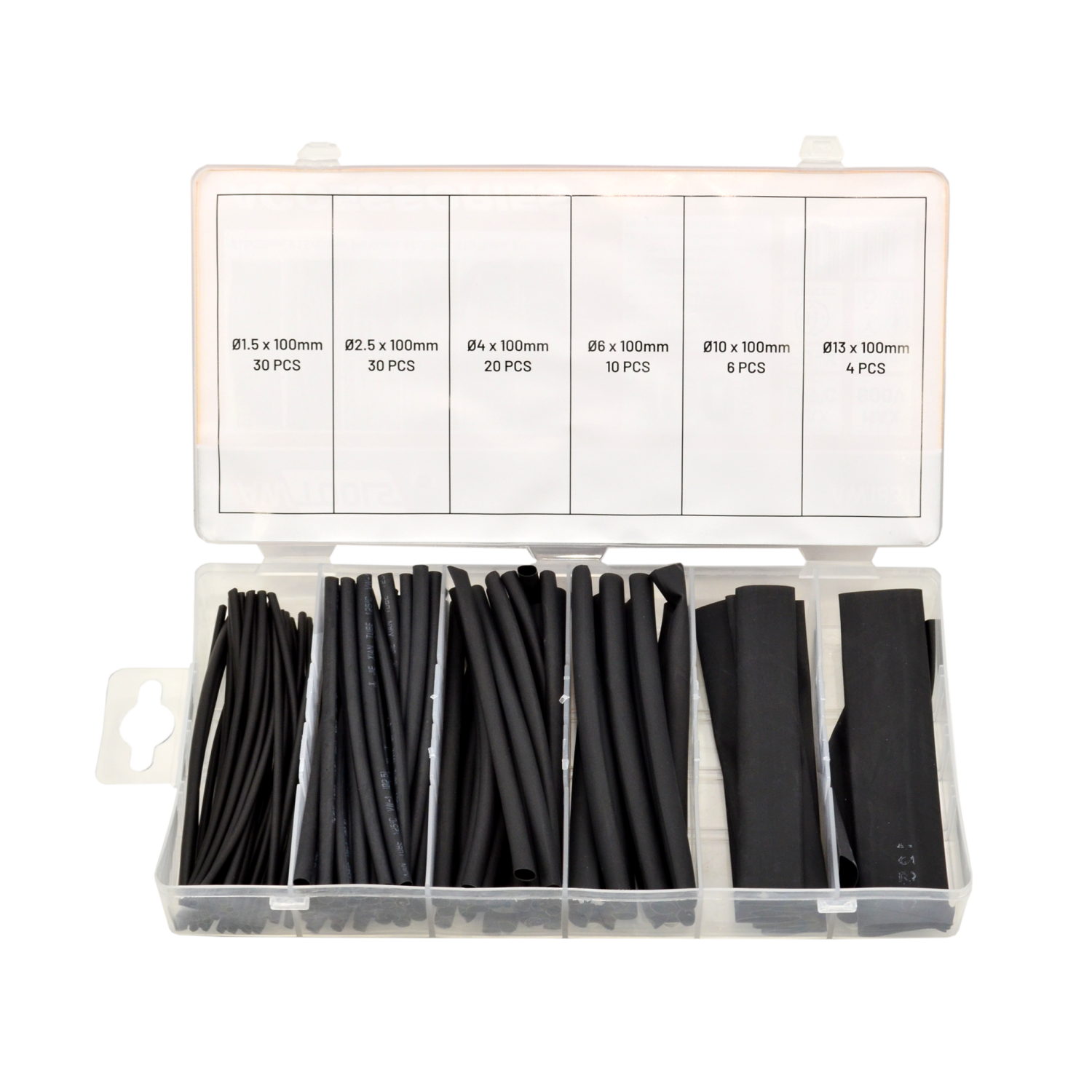 HEAT SHRINK SLEEVE ASSORTMENT SET 100pcs