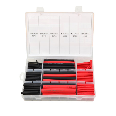 HEAT SHRINK SLEEVE ASSORTMENT SET 270pcs