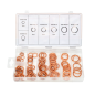 FILLED COPPER WASHER ASSORTMENT SET 95pcs