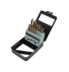 HSS-Co TWIST DRILL BIT SET 19pcs /1-10mm/