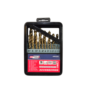 WIERTŁO METAL KOBALT KPL.19szt/1,0-10,0mm