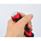 WOOD CHISEL 30mm w/ PP+TPR HANDLE