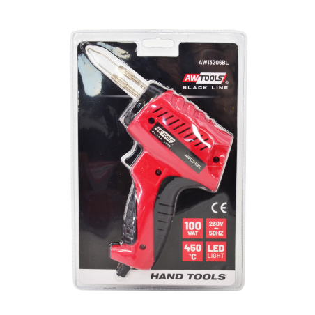 TRANSFORMER SOLDERING IRON 100W/ TPR HANDLE BLACK LINE