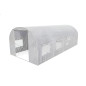 8-WINDOW PE GREENHOUSE TUNNEL 3x4,5x2m