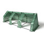 TUNEL FOLIOWY MINI SZKLARNIA 295x95x95cm