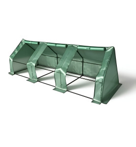 MINI PE GREENHOUSE TUNNEL 295x95x95cm