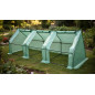 MINI PE GREENHOUSE TUNNEL 295x95x95cm