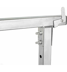 ADJUSTABLE FOLDING SAW HORSE STAND 80-130cm 180kg