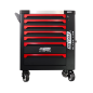 7-DRAWER ROLLING TOOL CHEST CABINET 300kg BLACK LINE
