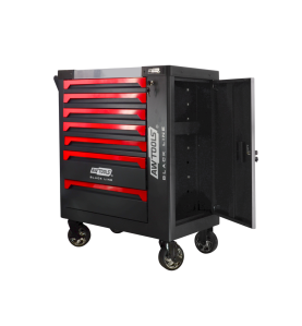 7-DRAWER ROLLING TOOL CHEST CABINET 300kg BLACK LINE