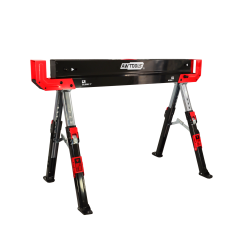 ADJUSTABLE FOLDING SAW HORSE STAND 62-82cm 600kg