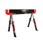 ADJUSTABLE FOLDING SAW HORSE STAND 62-82cm 600kg