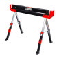 ADJUSTABLE FOLDING SAW HORSE STAND 62-82cm 600kg