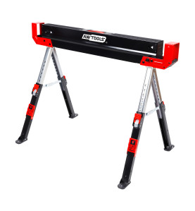 ADJUSTABLE FOLDING SAW HORSE STAND 62-82cm 600kg