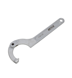 ADJUSTABLE C-SPANNER w/ HOOK & PIN 50-80mm BLACK LINE