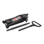 LOW-PROFILE HYDRAULIC FLOOR JACK 2.5T 135-500mm / DUAL PISTON + FOOT PEDAL + D-GRIP