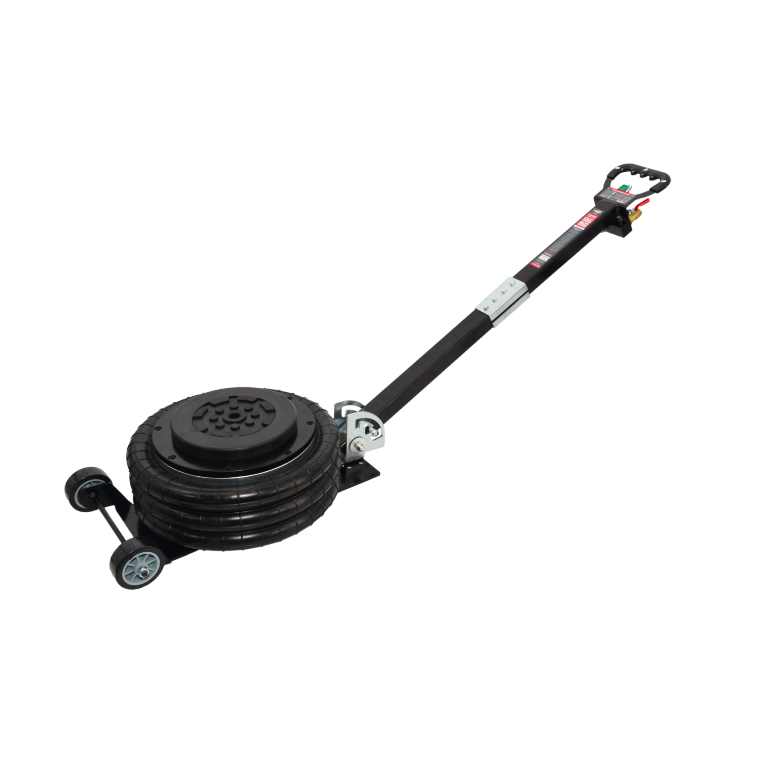 PODNOŚNIK PNEUMATYCZNY "BAŁWANEK" 5T REGULOWANA RĄCZKA 150-400mm
