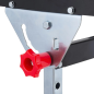 ADJUSTABLE FOLDING WORKBENCH w/ TILTING WORKTOP 100kg