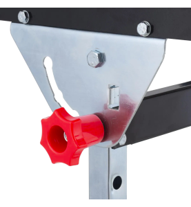 ADJUSTABLE FOLDING WORKBENCH w/ TILTING WORKTOP 100kg