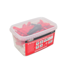 TILE LEVELLING SYSTEM CLIPS (GATES) & WEDGES 1.0mm (5-15mm) 150+50pcs w/ ADJUSTABLE PLIERS