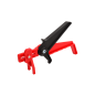 TILE LEVELLING SYSTEM CLIPS (GATES) & WEDGES 1.0mm (5-15mm) 150+50pcs w/ ADJUSTABLE PLIERS